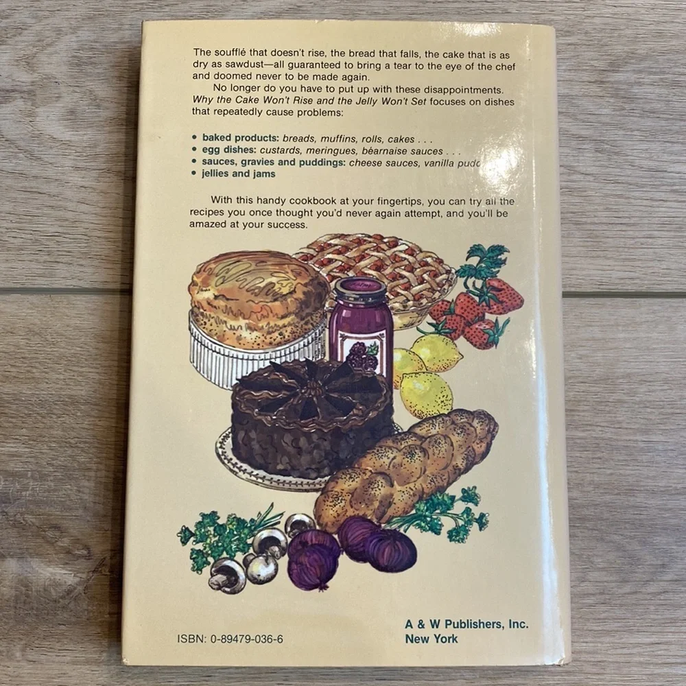 1st Ed. 79’ Why The Cake Won’t‎ Rise Cookbook
